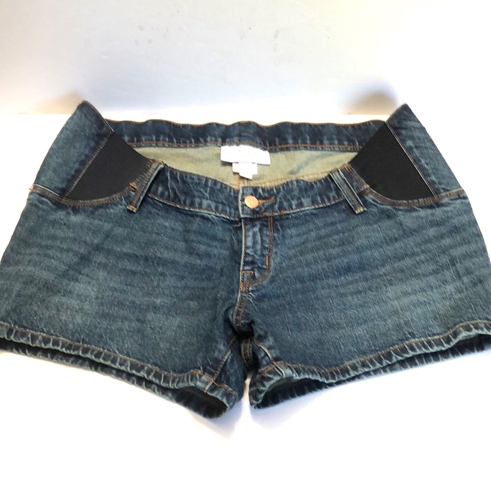 Isabel Maternity MIDI Short Denim Shorts size 8
